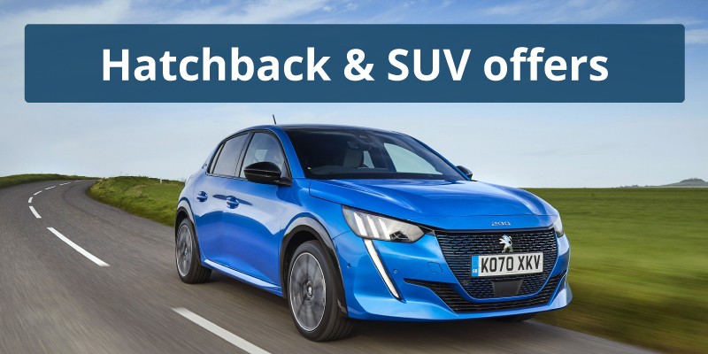 Hatchback & SUV Leasing Deals - January 2022