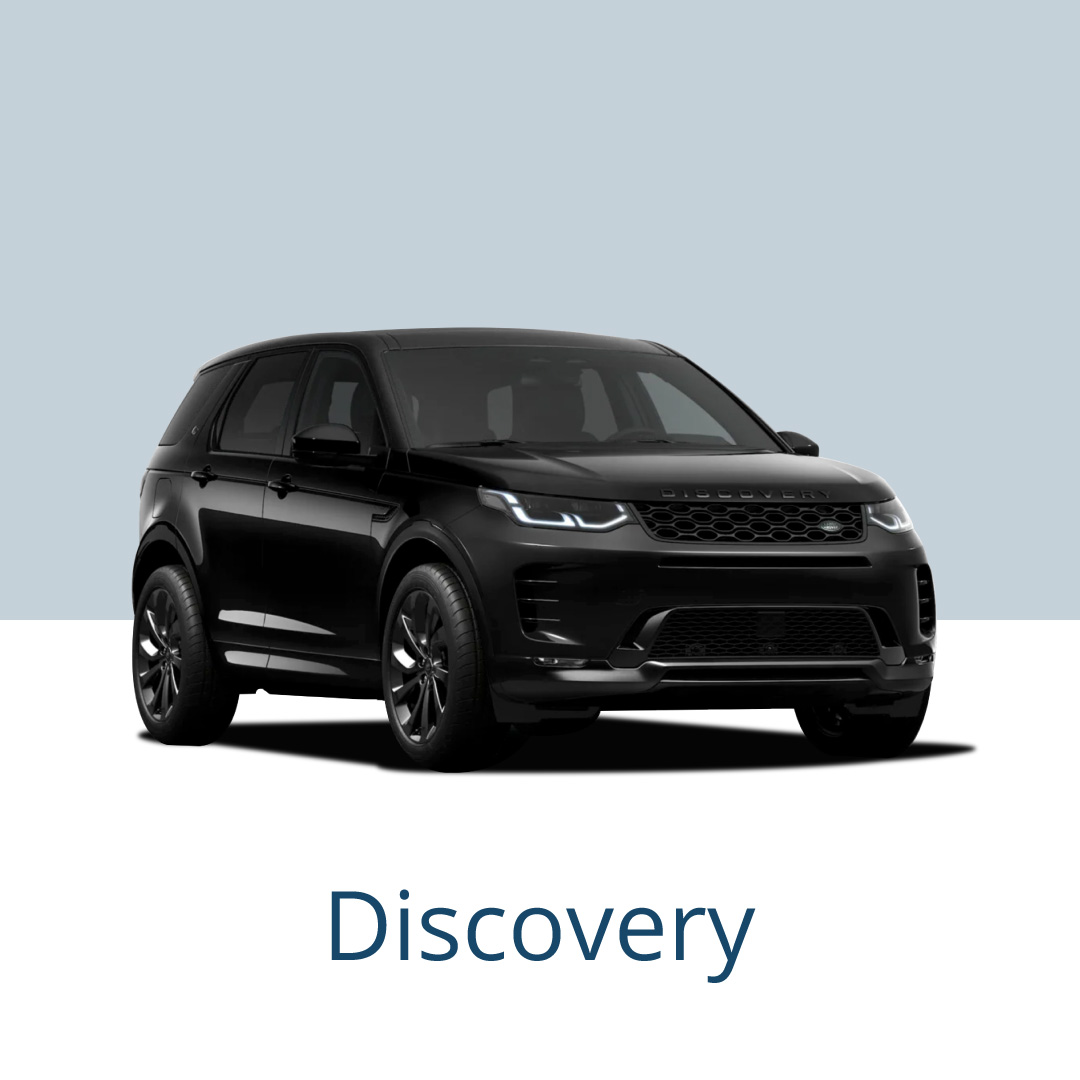 An image of a black Land Rover Discovery