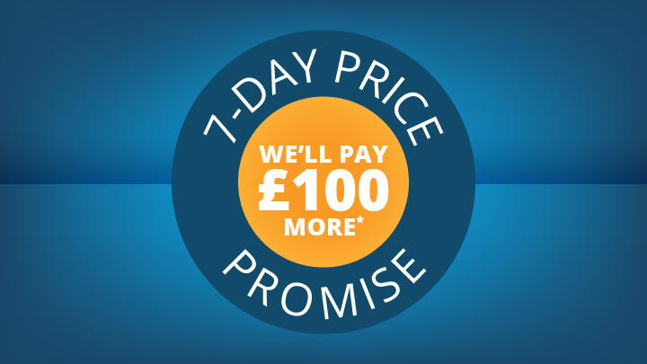 7 day price promise graphic